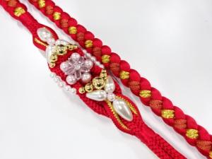 正絹　振袖用　手組帯締め